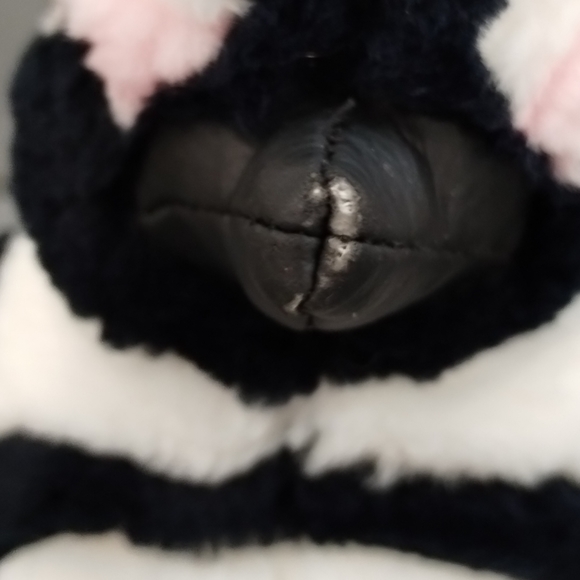 Black & white plush penguin by Wildlife Artist realistic - Picture 8 of 11